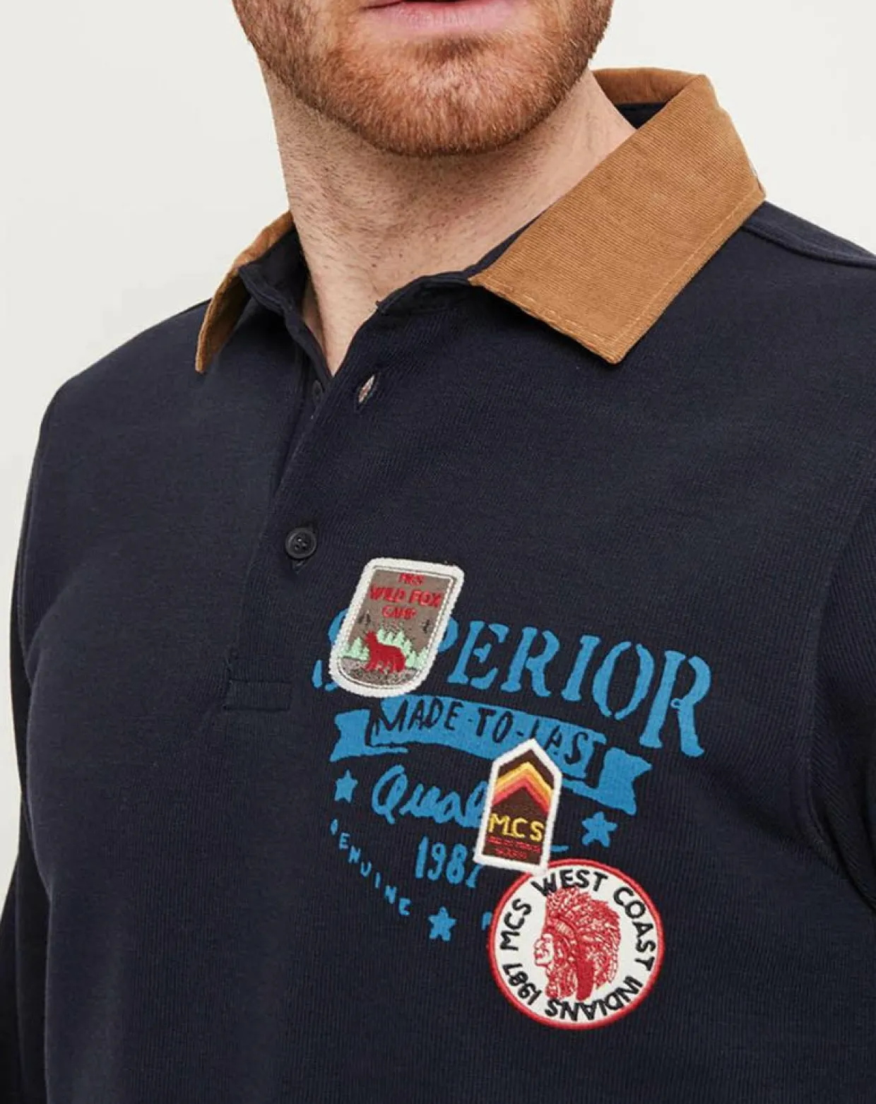 Homme MCS Polos^Polo Superior marine