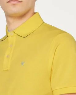 Homme Hackett London Polos^Polo uni jaune