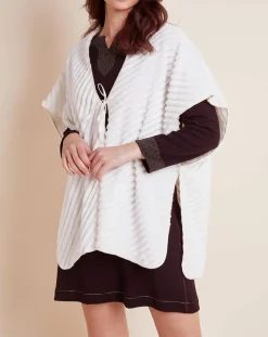 Femme Le Chat Lingerie, Nuit^Poncho Essentiel écru