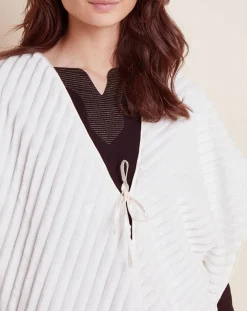 Femme Le Chat Lingerie, Nuit^Poncho Essentiel écru