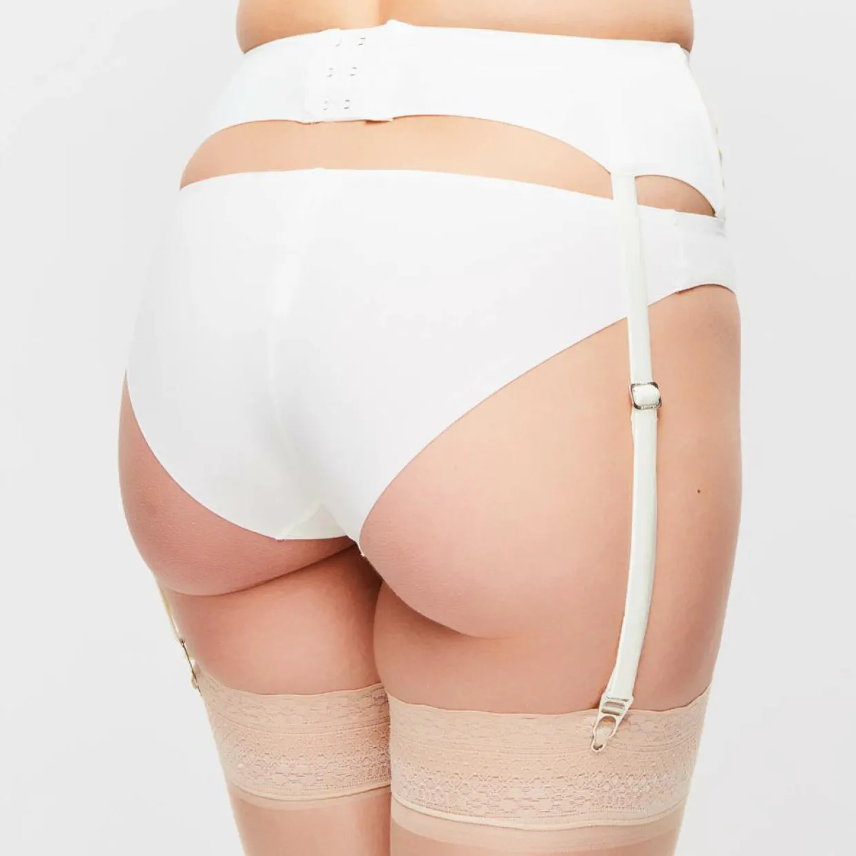 Porte-jarretelles Love Stone blanc-La Perla Clearance