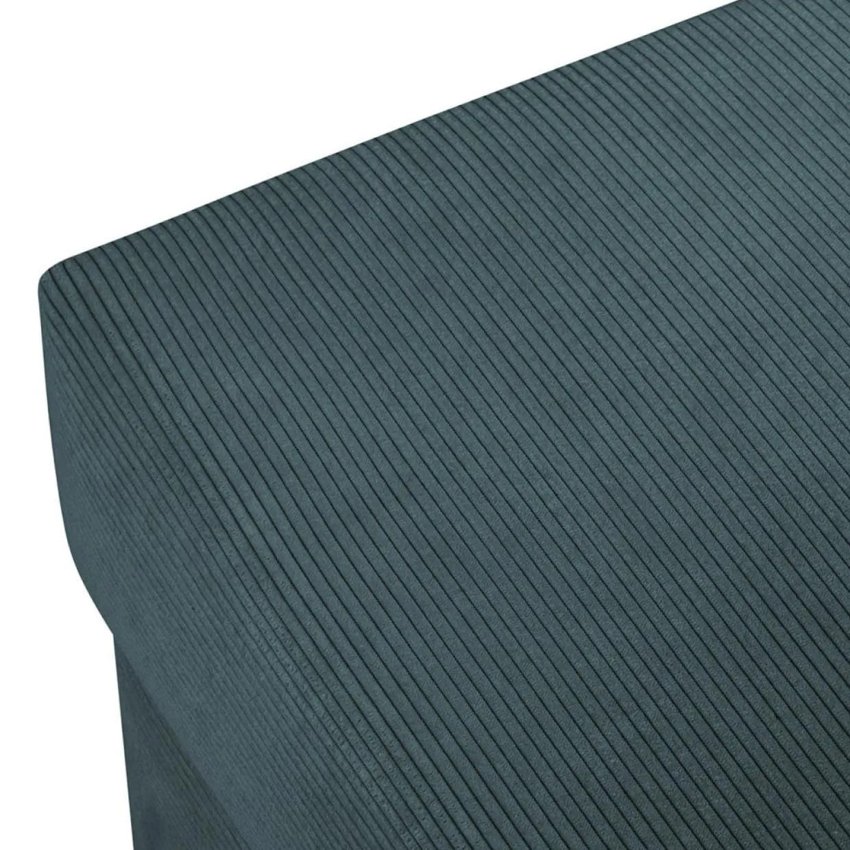 Mazzini Sofas Poufs^Pouf Quince bleu - 64x64x37 cm