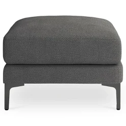 Mazzini Sofas Poufs^Pouf Venus gris foncé - 65x65x47 cm