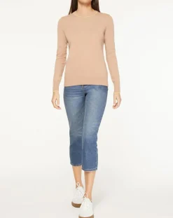 Femme Galeries Lafayette Pulls^Pull 100% Cachemire Yabrid col rond beige