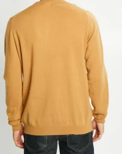Pull 100% Cachemire Aron col rond beige-Galeries Lafayette Sale