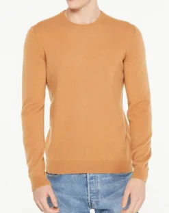 Pull 100% Cachemire Aron col rond beige-Galeries Lafayette Sale