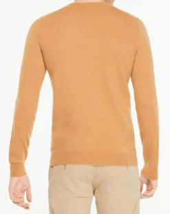 Homme Galeries Lafayette Pulls^Pull 100% Cachemire Avy col V beige
