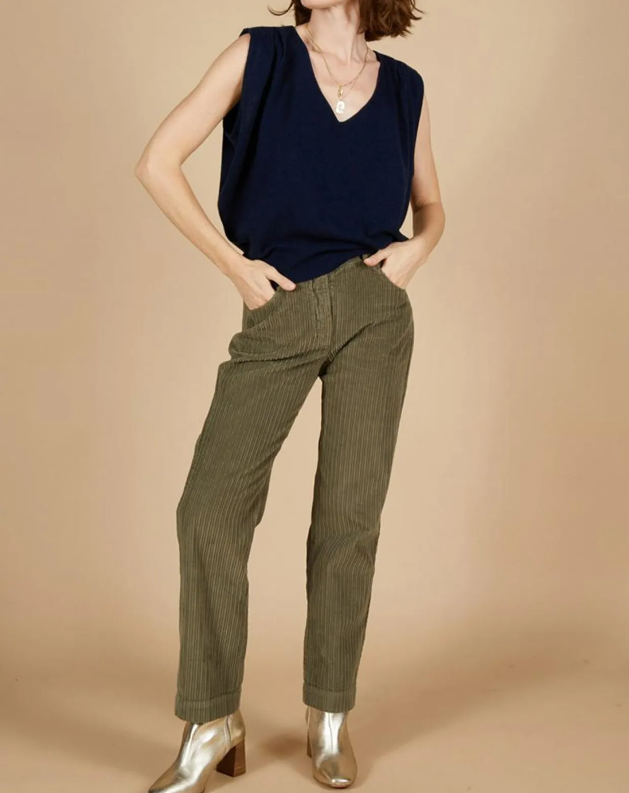 Femme Cashmere Tribu Pulls^Pull 100% Cachemire Bella épaulettes nuit