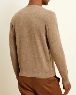 Pull 100% Cachemire col rond London pavé-Uverny Hot