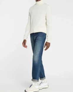 Homme Galeries Lafayette Pulls^Pull 100% Cachemire col Roulé Uni Nachrol écru