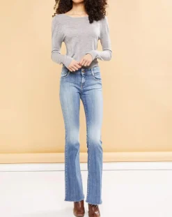Pull 100% Cachemire Maw heather grey-Acquaverde Clearance