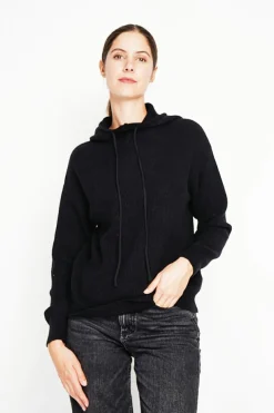 Femme Assuili Sweats^Pull à capuche noir