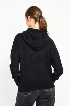 Femme Assuili Sweats^Pull à capuche noir