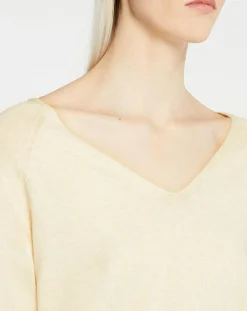 Pull 100% Coton Bio Maëlys beige-Yerse Clearance