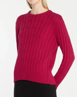 Femme Jodhpur Pulls^Pull 100% Coton bioologique Bong rose foncé