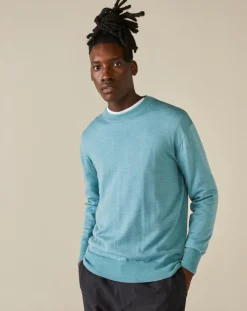 Homme Bellerose Pulls^Pull 100% Laine Dillex bleu