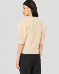 Femme Tara Jarmon Pulls^Pull 100% Laine Psyche écru