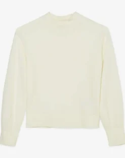 Pull 100% Laine vierge Col montant écru-Marc O'Polo Online