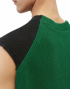 Pull 100% Lin Sans manches multicolore-Marc O'Polo Clearance