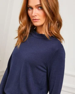 Femme Fleur de cachemire Pulls^Pull Abby marine