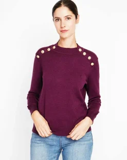 Pull Adeline bordeaux-Assuili Outlet