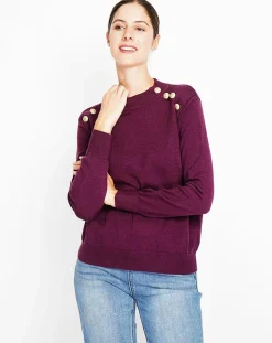 Pull Adeline bordeaux-Assuili Outlet