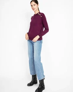 Pull Adeline bordeaux-Assuili Outlet