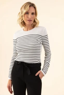 Pull Alhambra noir-Bleu Blanc Rouge Sale