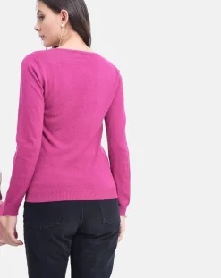Femme Assuili Pulls^Pull Alice fushia