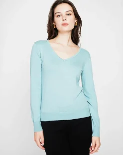 Femme Assuili Pulls^Pull Alice turquoise