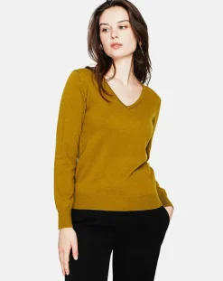 Pull Alice vert olive-Assuili Sale