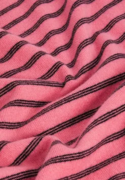 Femme Rodier Pulls^Pull Aliénor 100% Cachemire col rond, rayé orange corail