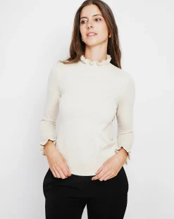 Femme Assuili Pulls^Pull Alix creme