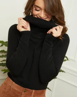 Femme L'Armoire de Suzette Pulls^Pull Anna en Maille mélangée noir