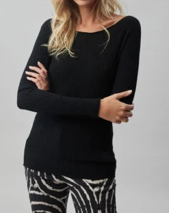 Femme Lauren Vidal Pulls^Pull Anouk noir