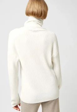 Pull Azalée large col Roulé blanc écru-Rodier Hot