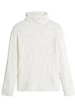 Pull Azalée large col Roulé blanc écru-Rodier Hot