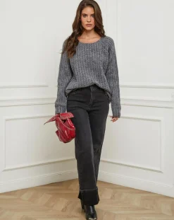 Femme L'Armoire de Suzette Pulls^Pull Camille anthracite
