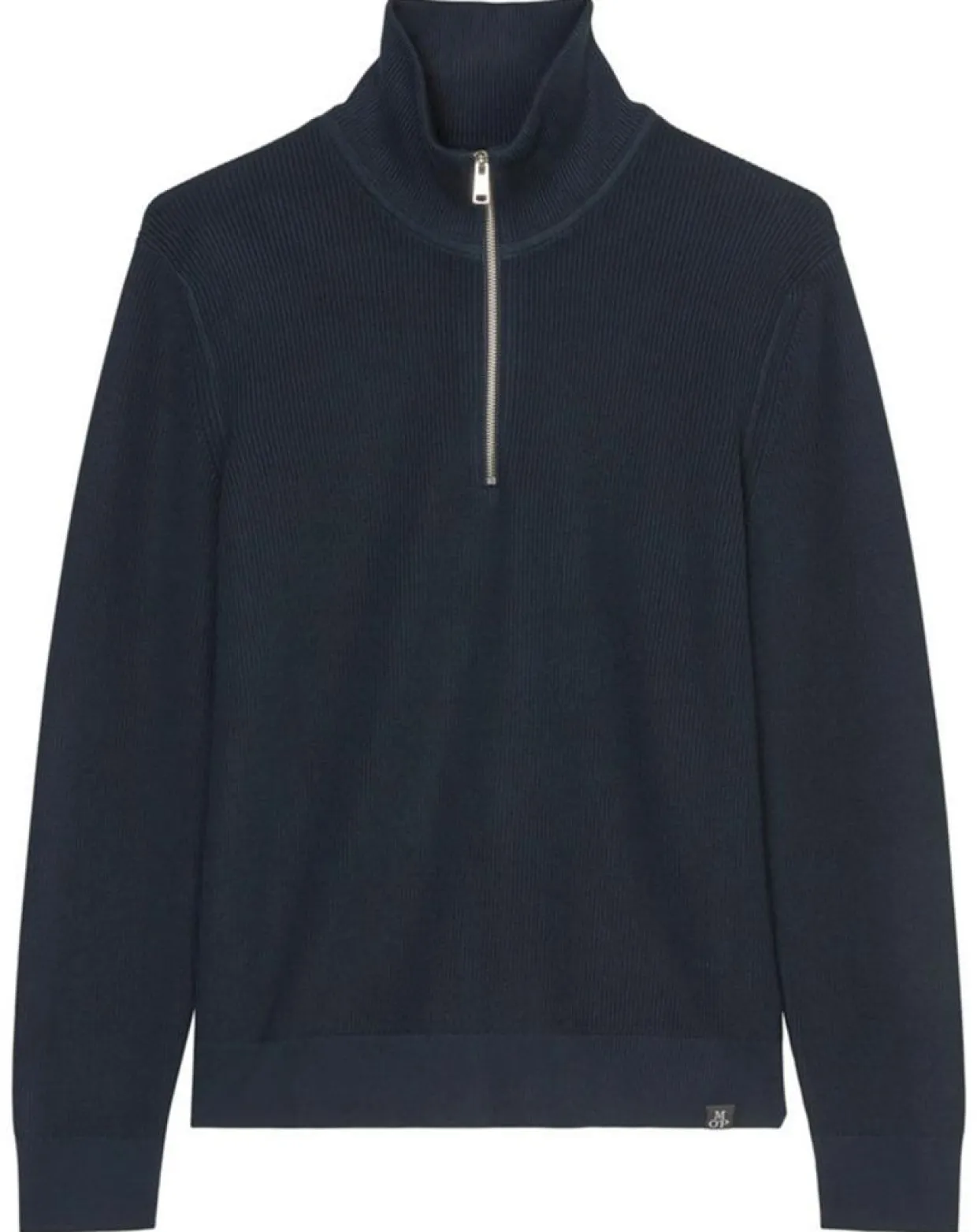 Homme Marc O'Polo Pulls^Pull Camioneur Cotelé bleu marine