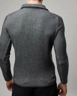 Pull Camionneur en Laine mélangée gris foncé-Marc O'Polo Hot