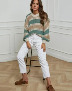 Pull Charlotte menthe-L'Armoire de Suzette Outlet