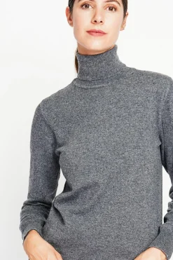 Femme Assuili Pulls^Pull col roulé classique loup