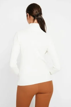 Femme Assuili Sweats^Pull col roulé classique naturel