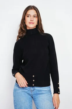 Femme Assuili Sweats^Pull col roulés noir