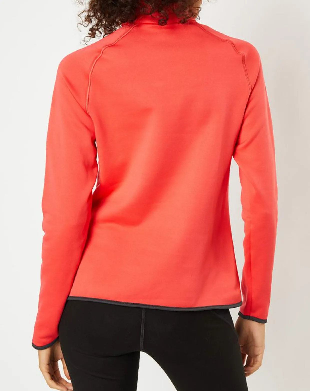 Pull col zippé Ceramicwarm rouge-Odlo Clearance