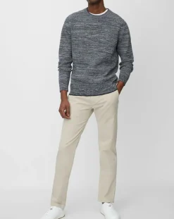 Pull Coton Mouliné bleu-Marc O'Polo Best