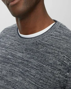 Pull Coton Mouliné bleu-Marc O'Polo Best