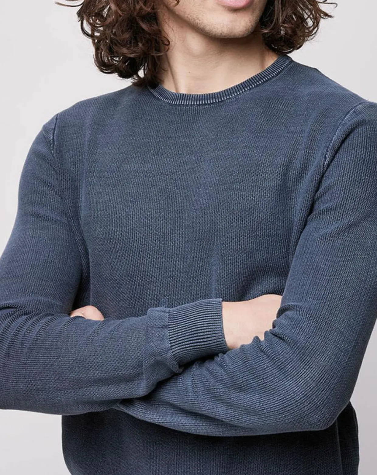 Pull délavé bleu marine-North Sails Sale