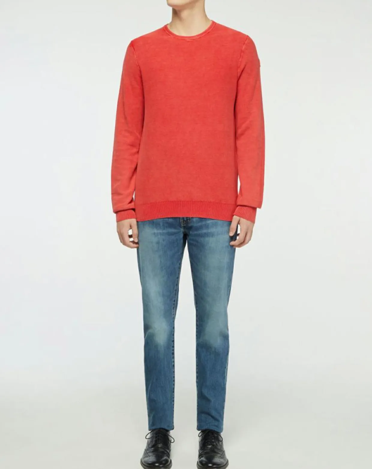 Pull délavé rouge-North Sails Discount
