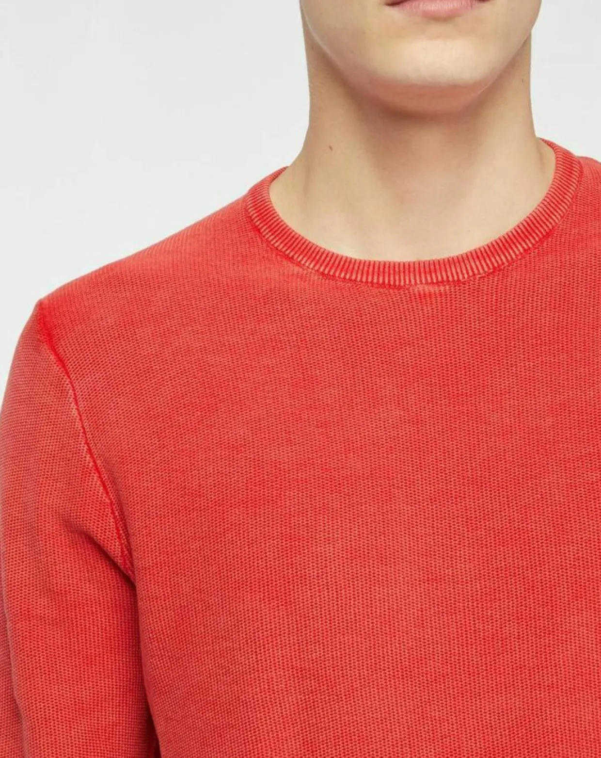 Pull délavé rouge-North Sails Discount